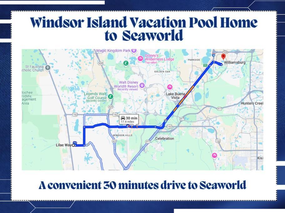 דבנפורט Windsor Island Vacation Pool Home מראה חיצוני תמונה